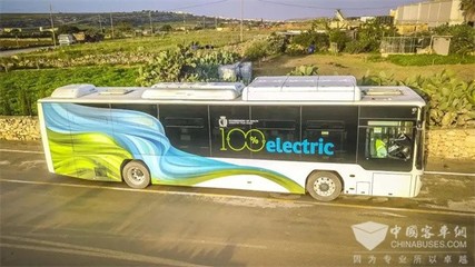 驶进欧洲“花园” 福田汽车成为马耳他首个纯电动客车品牌